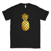 Black gold pineapple Classic Tee - linhVisuals