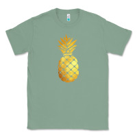 Sage gold pineapple Classic Tee - linhVisuals