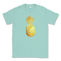 Seafoam gold pineapple Classic Tee - linhVisuals
