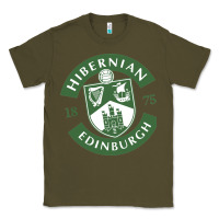 Army Green hibernian edinburg Classic Tee - linhVisuals
