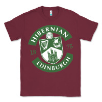 Burgundy hibernian edinburg Classic Tee - linhVisuals