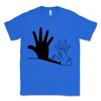 True Royal rabbit hand shadow Classic Tee - linhVisuals