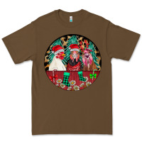 Cacao Chickens Premium Tee - CowhideDigitalArt