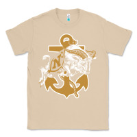 Mushroom navy midshipmen Classic Tee - linhVisuals