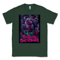 Sports Green Black Dahlia Murder Classic Tee - linhVisuals