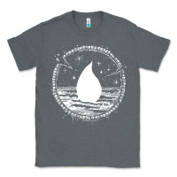 Charcoal Heather magic  the gathering kaldheim islands symbol Classic Tee - linhVisuals