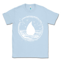 Dusty Blue magic  the gathering kaldheim islands symbol Classic Tee - linhVisuals