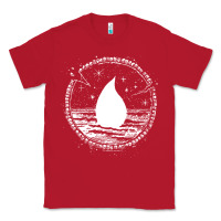Red magic  the gathering kaldheim islands symbol Classic Tee - linhVisuals