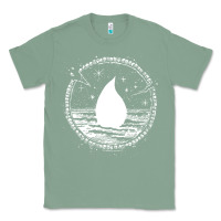 Sage magic  the gathering kaldheim islands symbol Classic Tee - linhVisuals