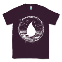 Plum magic  the gathering kaldheim islands symbol Classic Tee - linhVisuals