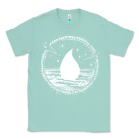 Seafoam magic  the gathering kaldheim islands symbol Classic Tee - linhVisuals