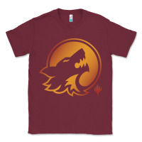 Burgundy magic the gathering hunt emblem Classic Tee - linhVisuals