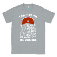 Heather Grey i did it all for the wookiee Classic Tee - linhVisuals