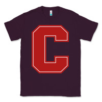 Plum cornell big red Classic Tee - linhVisuals