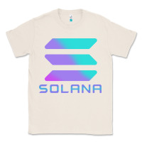 Natural solana cryptocurrency solana Classic Tee - linhVisuals