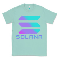 Seafoam solana cryptocurrency solana Classic Tee - linhVisuals