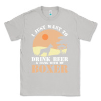 Moon Dust boxer beer dog lover t  shirt boxer beer dog lover t  shirt Classic Tee - linhVisuals