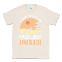 Natural boxer beer dog lover t  shirt boxer beer dog lover t  shirt Classic Tee - linhVisuals