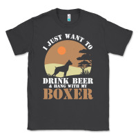 Smoke boxer beer dog lover t  shirt boxer beer dog lover t  shirt Classic Tee - linhVisuals