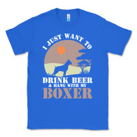 True Royal boxer beer dog lover t  shirt boxer beer dog lover t  shirt Classic Tee - linhVisuals