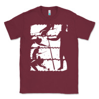 Burgundy billiards gift t  shirt pool cue snooker table billiard t  shirt Classic Tee - linhVisuals