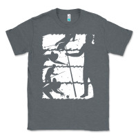 Charcoal Heather billiards gift t  shirt pool cue snooker table billiard t  shirt Classic Tee - linhVisuals