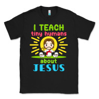 Black i teach tiny humans about jesus Classic Tee - linhVisuals