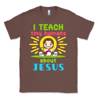 Chestnut i teach tiny humans about jesus Classic Tee - linhVisuals