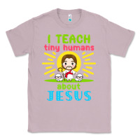 Lilac i teach tiny humans about jesus Classic Tee - linhVisuals
