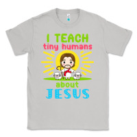 Moon Dust i teach tiny humans about jesus Classic Tee - linhVisuals
