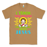 Toasted Coconut i teach tiny humans about jesus Classic Tee - linhVisuals