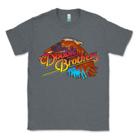 Charcoal Heather The Doobie Brothers Classic Tee - linhVisuals