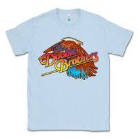 Dusty Blue The Doobie Brothers Classic Tee - linhVisuals