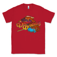 Red The Doobie Brothers Classic Tee - linhVisuals