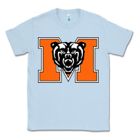 Dusty Blue mercer bears Classic Tee - linhVisuals