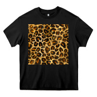 Black leopard seamless pattern Heavy Core Tee - BundleAndBundleShop