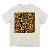 Cream leopard seamless pattern Heavy Core Tee - BundleAndBundleShop