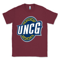 Burgundy unc greensboro spartans Classic Tee - linhVisuals