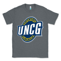 Charcoal Heather unc greensboro spartans Classic Tee - linhVisuals