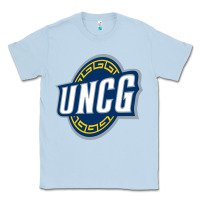 Dusty Blue unc greensboro spartans Classic Tee - linhVisuals