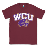 Burgundy western carolina catamounts Classic Tee - linhVisuals