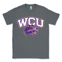 Charcoal Heather western carolina catamounts Classic Tee - linhVisuals