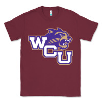 Burgundy western carolina catamounts Classic Tee - linhVisuals