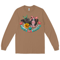 Toasted Coconut hogs and kisses pigs Long Sleeve Tee - Artiststas