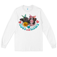 White hogs and kisses pigs Long Sleeve Tee - Artiststas