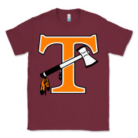Burgundy tecumseh junior senior high school Classic Tee - linhVisuals