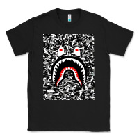 Black Bape Shark Army Classic Tee - linhVisuals