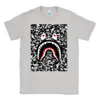 Moon Dust Bape Shark Army Classic Tee - linhVisuals