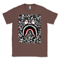 Chestnut Bape Shark Army Classic Tee - linhVisuals