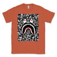 Copper Bape Shark Army Classic Tee - linhVisuals